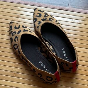 Serra Women's Animal Print Flats - Tan and Black
